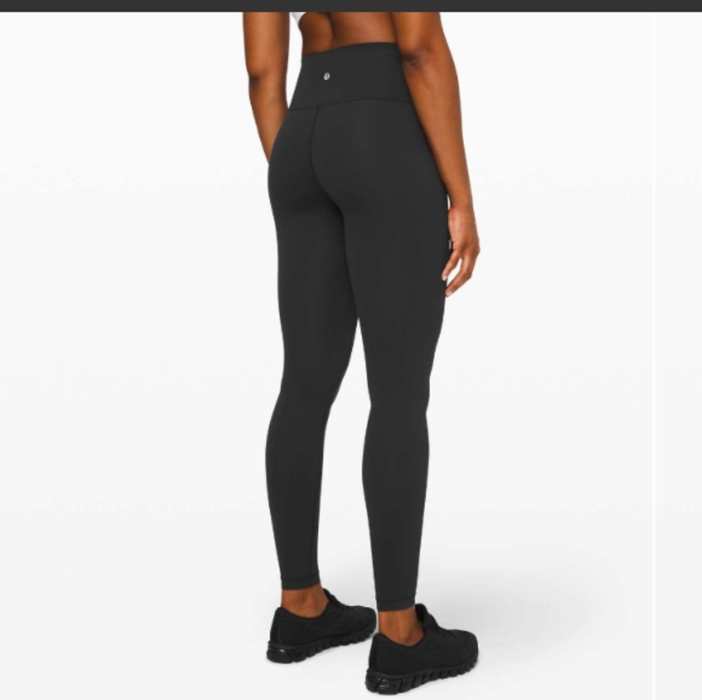 Lululemon wunder under brushed luxtreme leggings